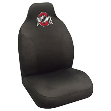 Imagem de FANMATS - Capa de assento de poliéster NCAA Ohio State University Buckeyes 15047, 50,8 cm x 122,9 cm