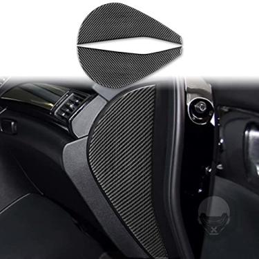 Imagem de JEZOE Decalque adesivo para decoração de slot frontal de fibra de carbono, para Honda Accord 2014 2015 2016 2017 Acessórios para interiores de carros