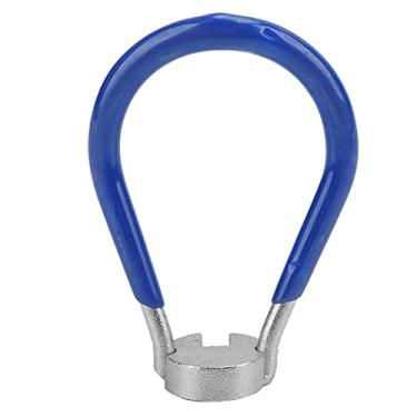 Imagem de Chave de boca, roda de bicicleta, roda de bicicleta, ferramenta de roda, chave de raio para bicicleta ao ar livre(azul)