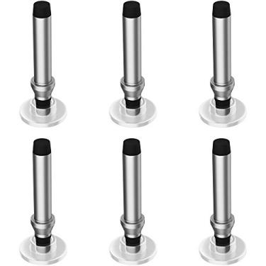 Imagem de Pontas de disco de substituição, disco redondo de ponta fina de alta precisão para caneta Stylus 2 em 1, transparente (pacote com 6)