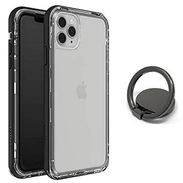 Imagem de LifeProof Capa da série Next sem tela para iPhone 11 PRO MAX (apenas) com suporte de anel de telefone com rotação de graus - embalagem não varejo - cristal preto