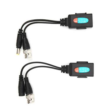 Imagem de JULYKAI Transmissor de par torcido, transceptor balun inteligente elegante e potente, para câmeras analógicas de definição geral, câmeras HD, uso geral