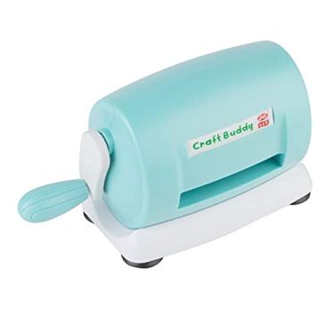 Imagem de LUGU Máquina de corte e vinco manual portátil e de g vação em relevo Faça você mesmo Máquina de corte e vinco com almofadas de corte pa fazer cartões de papel Fer mentas de projetos de arte e