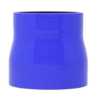 Imagem de Mangote em Silicone Redutor Reto 3" (76mm) para 2,5" (63mm) * 76mm - Epman - Azul
