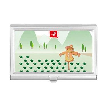 Imagem de Vernal Equinox Twenty Four Solar Term Porta-cartão de visita Carteira de bolso