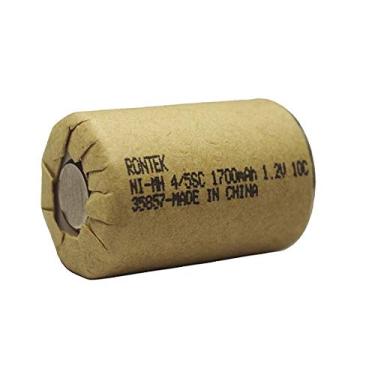 Imagem de Bateria Recarregável Nimh 10c 1,2v 1700mah 4/5sc - Rontek