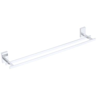 Imagem de Porta Toalha Duplo 60Cm Italy Line Titus Cromado