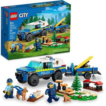 Imagem de Blocos De Montar - Teinamento Movel De Caes Policiais (60369) Lego Do