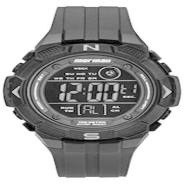 Imagem de Relógio Mormaii Masculino Preto Wave MO2908B/8P