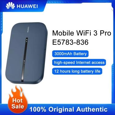 Imagem de Novo Huawei Mobile WiFi 3 Pro Router E5783-836 Pocket Wifi Router 4G LTE Cat 7 Mobile Hotspot Modem