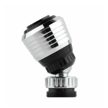 Imagem de Torneira economizadora de água 360, rotação giratória, economia de arejador, difusor, sem adaptador de filtro, respingo pressurizado para cozinha, banheiro, 1