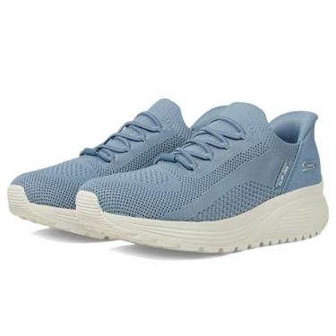 Imagem de Skechers Tênis feminino sem cadarço Bobs Sparrow 2.0 - Lucky Run, ardósia, 38