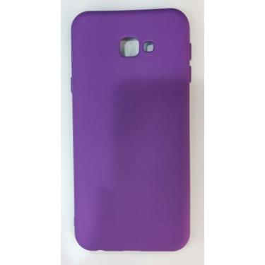 Imagem de Capa Capinha Silicone Aveludada Premium Galaxy j4 plus - sem, lilas