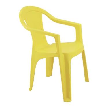 Imagem de Cadeira Tramontina Ilhabela Polipropileno Matte Amarelo