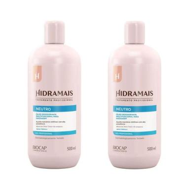 Imagem de kit 2 Óleo Desodorante Massagem NEUTRO Hidramais 500ml