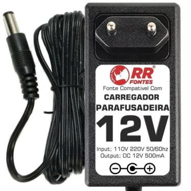 Imagem de Fonte Carregador 12V Para Parafusadeira Bosch Britania Deko - Rrfontes