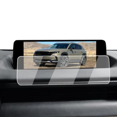 Imagem de ECOZEN Película protetora de tela Mazda CX-50 2024 - para Mazda CX-50 2023-2024 (S/Turbo/Meridian) tela sensível ao toque de 10,25 polegadas - vidro temperado de dureza 9H HD 2023-2024 Mazda CX-50