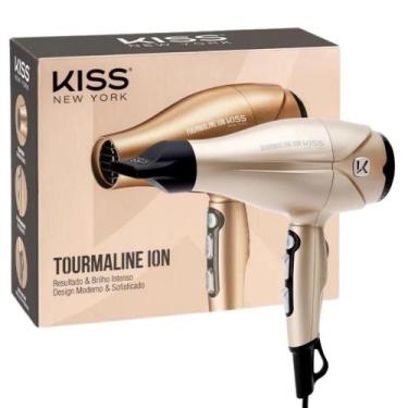 Imagem de Secador Kiss New York Tourmaline Ion Dourado 2000w 127v Bdp06pbr, 110V