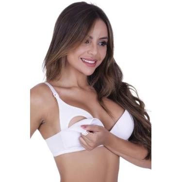 Imagem de Sutiã de Amamentação Bojo Soft de Microfibra Feminino - Biografia da M
