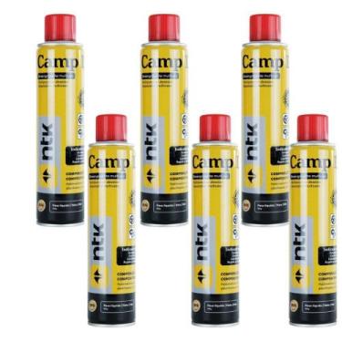 Imagem de kit 6 Desengripante Multiuso Camping Casa Ntk 180g - NAUTIKA