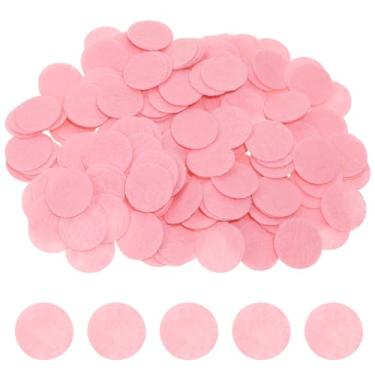 Imagem de Tupalizy Círculos redondos de feltro de 2,5 cm para amostras de cera perfumada fazendo tecido de costura flores laços de cabelo tiaras acessórios artesanato de Natal projeto de crochê, 200 peças