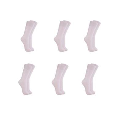 Imagem de Kit 6 Meias Coturno Quartel Masculina Cano Médio - 38/44 - Ramote, Bra