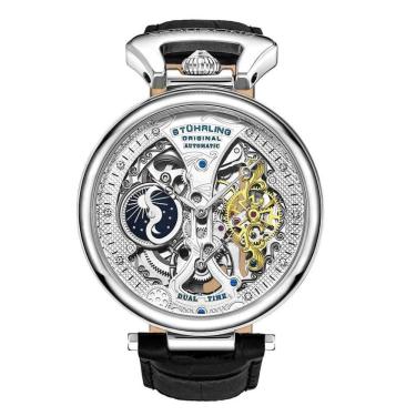 Imagem de Relógio Masculino Stuhrling DT 3920 Automático 46mm, Preto