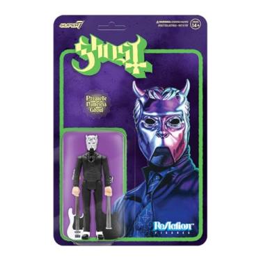 Imagem de Super7 Ghost Prequelle Nameless Ghoul Reaction Figure - 3.75" Ghost Action Figure with Accessories Heavy Metal Collectibles and Retro Toys
