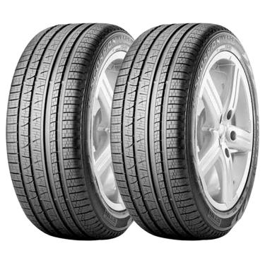 Imagem de Jogo 2 Pneus Pirelli Aro 18 Scorpion Verde All Season Seal Inside 225/55R18 98V