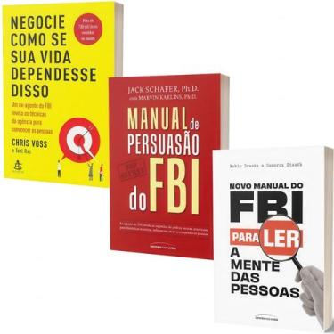 Imagem de Livro Manual de persuasão do FBI + Manual do FBI para Ler a Mente das 