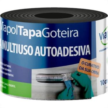Imagem de Viapol Fita Adesiva Tapa Goteira 10Cmx10Mt