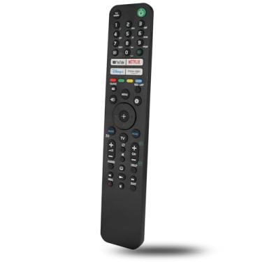 Imagem de Controle remoto de substituição compatível com controle remoto RMF-TX520U MG3-TX520U, funciona para Sony Bravia TV KD-50X85J KD55X79J KD-55X80J KD-55X85J KD-65X85J KD-75X85J KD-85X85J XR55A80J