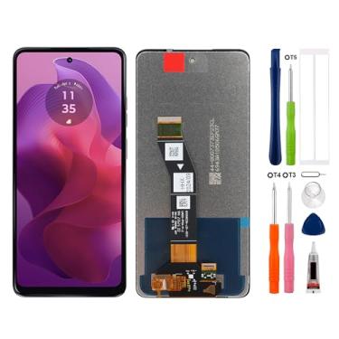 Imagem de SwarKing Substituição de tela LCD compatível com Moto G04/G24/G24 Power Touch Screen Digitalizador Assembléia com ferramentas de reparo - 16.8 cm