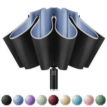 Imagem de Guarda-Chuva Invertido Yoobure - Automático, à Prova de Vento e UV 50+