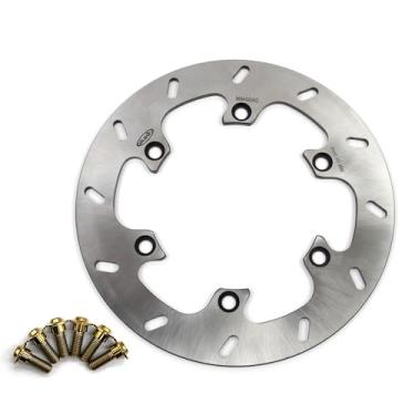 Imagem de Rotor de disco de freio traseiro com parafusos de montagem para Suzuki Hayabusa GSX1300R GSXR 1300 2008-2020 ABS 13-20, GSX B-KING 1300 2008-2010 ABS, acessórios de substituição de motocicleta