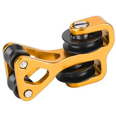 Imagem de Alumínio da Liga de e Flecha de Alumínio Slide Slide Slide Splitter Roller, Com Roda de Baixo Atrito, Leve e Lisa, para Eliminar o Ruído de Disparo (Amarelo)