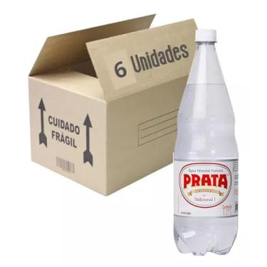 Imagem de Água Mineral Prata Com Gás Pet 1,27L (6 unidades) - fardo de agua com gas - extraída de fontes naturais na Serra da Mantiqueira, garantindo a sua pureza e qualidade.