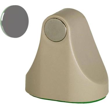 Imagem de Trava Porta Magnético Rodapé Fixador De Porta Marrom Claro