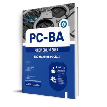 Imagem de Apostila PC-BA  - Escrivão de Polícia - Editora Solução