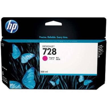 Imagem de Cartucho de Tinta HP 728 Magenta F9K16A  Plotter HP
