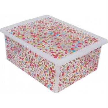 Imagem de Caixa Organizadora 17 Litros Bolinha - OR17L-03 - SÃO BERNARDO - Sao b