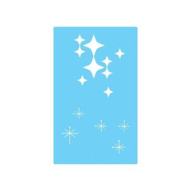 Imagem de Stencil De Parede Tamako Estampa Geométrica 55X90Cm Ref 490 - Stencil 