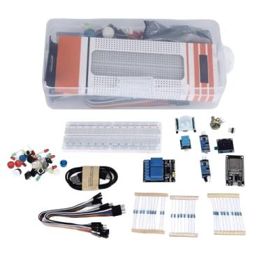 Imagem de ESP32 ESP-32S Starter Kit, ESP32 Development Board Kit Iniciante Completo, Controle Remoto, Suporte IDE e Opção de Programação MicroPython, Várias Interfaces para Projetos Maker