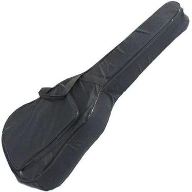 Imagem de Capa Acolchoada Extra Luxo Para Violão Folk Jumbo  Carbon - JPG