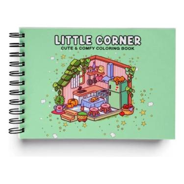 Imagem de Livro De Colorir Little Corner Cute & Confy 48 Páginas 4 Cores Diferen