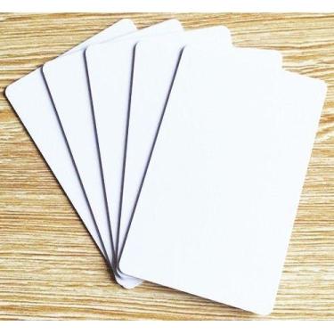 Imagem de Cartão pvc Cracha Smart Card 13,56Mhz 1K ISO Fino 100 unid  - Idex Mil