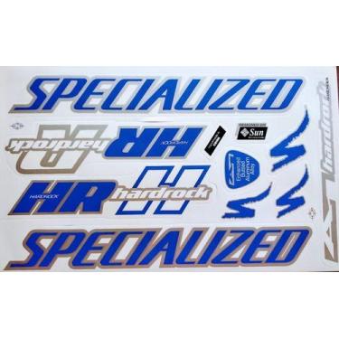 Imagem de Adesivos colante bikes specialized azul - Amazonas