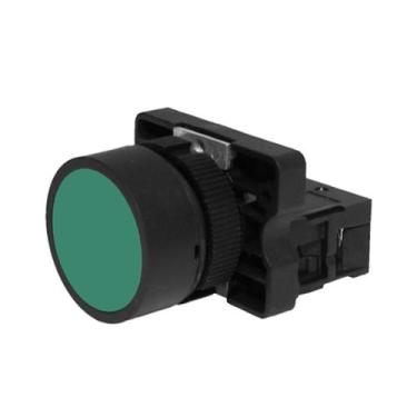 Imagem de Botão de pulso verde modelo lay5-ea31 cnc