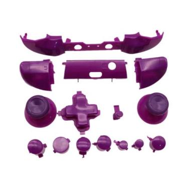 Imagem de Conjunto Completo De Botões Cromados Para Controle Xbox One S Slim Dpa
