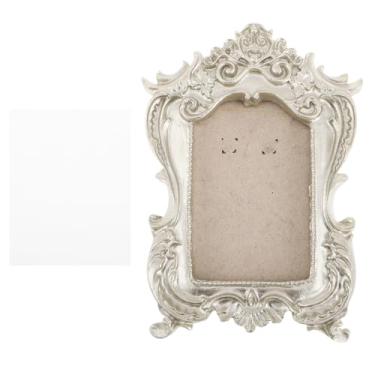 Imagem de MAGICLULU Mini Moldura De Resina Vintage Porta-Retratos Antigo Moldura De Resina Retrô Para Exibição De Decoração Gótica Para Parede 5 11 X 3 54 Polegadas